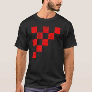 Kroatische Kroatische Kroatische vlag vlag Zagreb  T-shirt