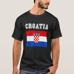 Kroatische Kroatische vlag Kroatische Kroatische r T-shirt