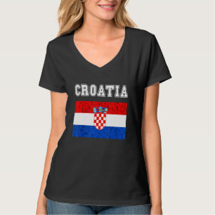 Kroatische Kroatische vlag Kroatische Kroatische r T-shirt