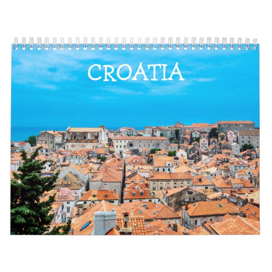 Kroatische landschappen kalender (Hoes)