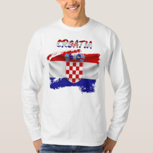 Kroatische lange hoes T-shirt