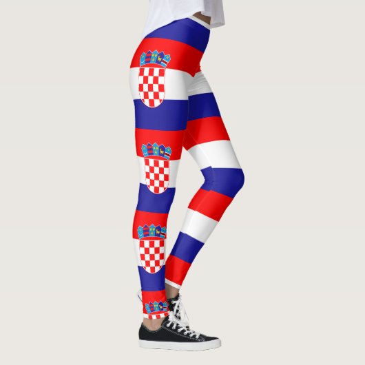 Kroatische leggings van het patroon van het vlagge (Rechts)