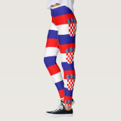Kroatische leggings van het patroon van het vlagge (Links)