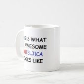 kroatische leraar uciteljica , geweldige koffiemok (Voorkant links)