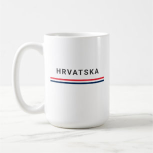 Kroatische lijnen koffiemok