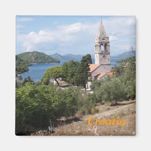 Kroatische magneet (Voorkant)