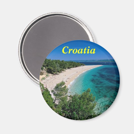 Kroatische magneet (Voorkant / Achterkant)