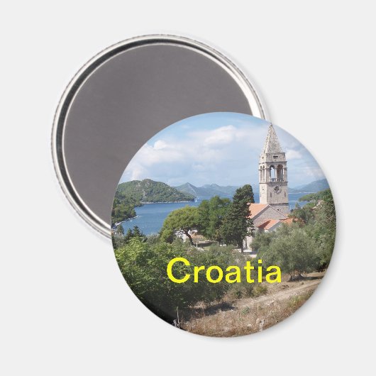 Kroatische magneet (Voorkant / Achterkant)