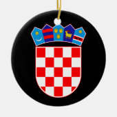 Kroatische mantel met armband keramisch ornament (Voorkant)