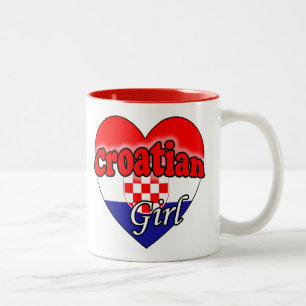 Kroatische Mok van tweetone koffie-koffie