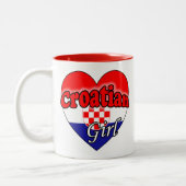 Kroatische Mok van tweetone koffie-koffie (Links)