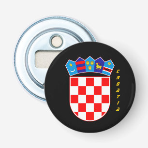 Kroatische partij bottelaar, Kroatische wapenstils Button Flesopener