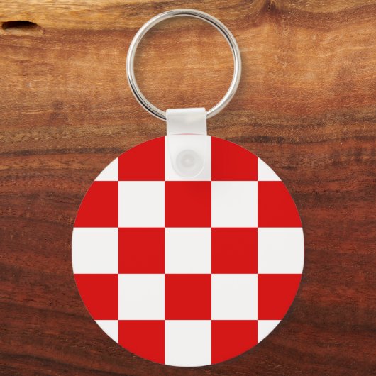 Kroatische patroonmantel sleutelhanger (Voorkant)