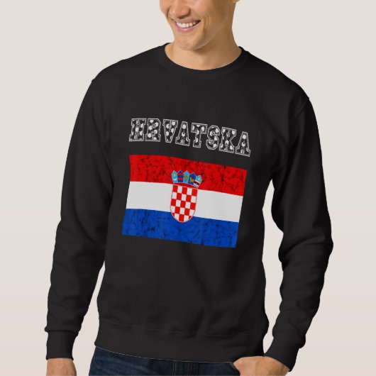 Kroatische pride Croati Trui (Voorkant)