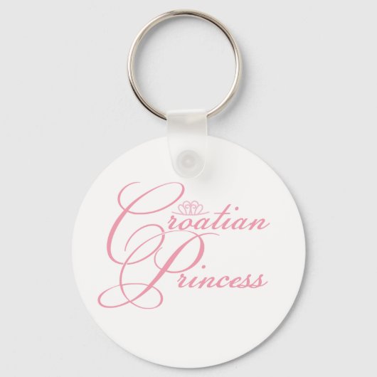 Kroatische prinses sleutelhanger (Voorkant)