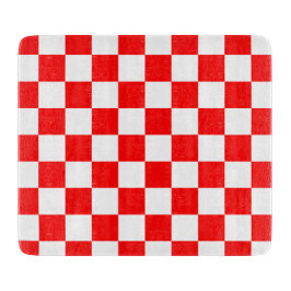 Kroatische rode witte controleurs snijplank