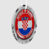 Kroatische ronde Emblem Ornament (voorkant)