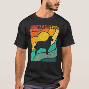 Kroatische Sheepdog Sunset Mpa T-shirt