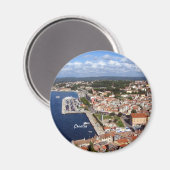 Kroatische Skyline Magneet (Voorkant / Achterkant)