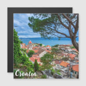 Kroatische stad Omis. (Voorkant / Achterkant)