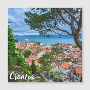 Kroatische stad Omis.