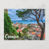 Kroatische stad Omis Briefkaart (Voorkant)