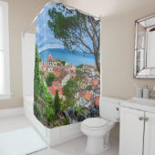 Kroatische stad Omis Douchegordijn (In situ)