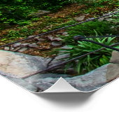 Kroatische stad Omis Poster (Hoek)