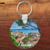 Kroatische stad Omis Sleutelhanger (Voorkant)