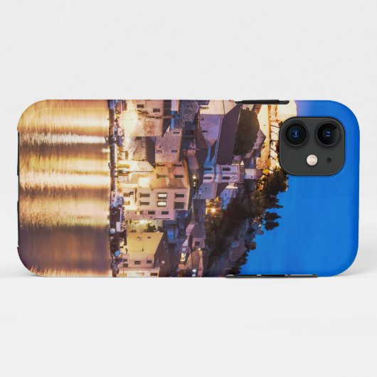 Kroatische stad Sibenik 's nachts. Case-Mate iPhone Case (Achterkant (horizontaal))