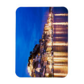 Kroatische stad Sibenik 's nachts Magneet (Verticaal)