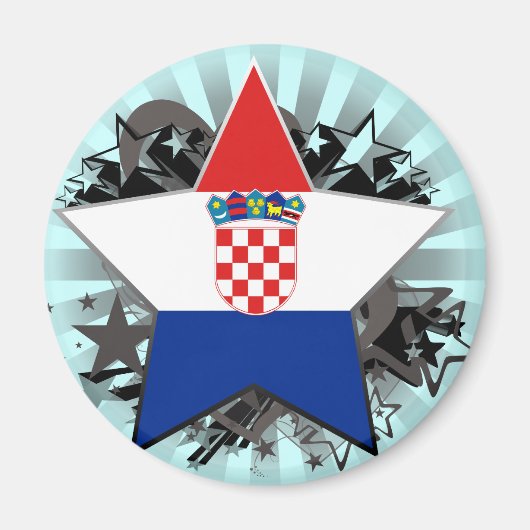 Kroatische ster magneet (Voorkant)