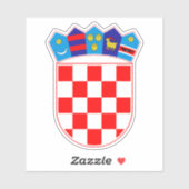 Kroatische Sticker Emblem Hrvatski Grb (Vel)