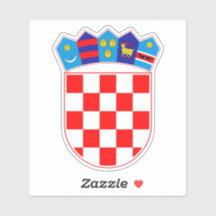 Kroatische Sticker Emblem Hrvatski Grb
