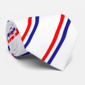 Kroatische stremvlag stropdas (Opgerold)