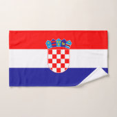 Kroatische vlag bad handdoek (Handdoek)