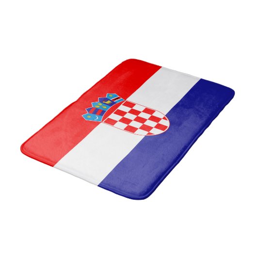 Kroatische vlag badmat (Gekanteld)