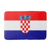 Kroatische vlag badmat (Voorkant)