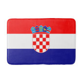 Kroatische vlag badmat (Voorkant)