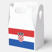 Kroatische vlag bedankdoosjes (Geopend)