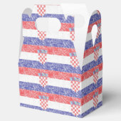 Kroatische vlag bedankdoosjes (Geopend)