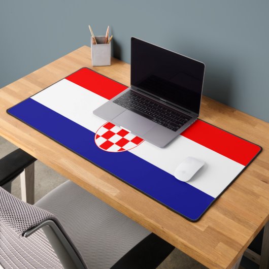 Kroatische vlag bureaumat (Kantoor 2)