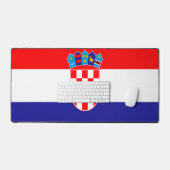Kroatische vlag bureaumat (Keyboard & Muis)