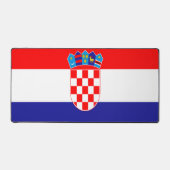 Kroatische vlag bureaumat (Voorkant)