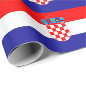 Kroatische vlag cadeaupapier (Rol Hoek)