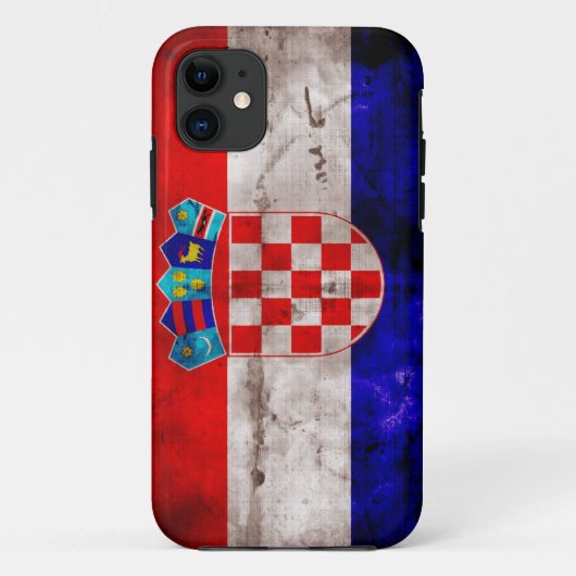 Kroatische vlag Case-Mate iPhone case (Achterkant)