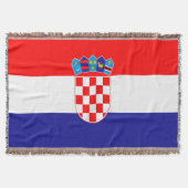 Kroatische vlag deken (Voorkant)