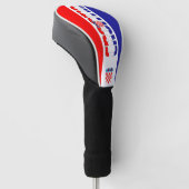 Kroatische vlag: een prachtig patriottisch golfheadcover (Schuin)