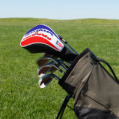 Kroatische vlag: een prachtig patriottisch golfheadcover (Insitu)