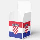 Kroatische vlag Emblem Bedankdoosjes (Geopend)